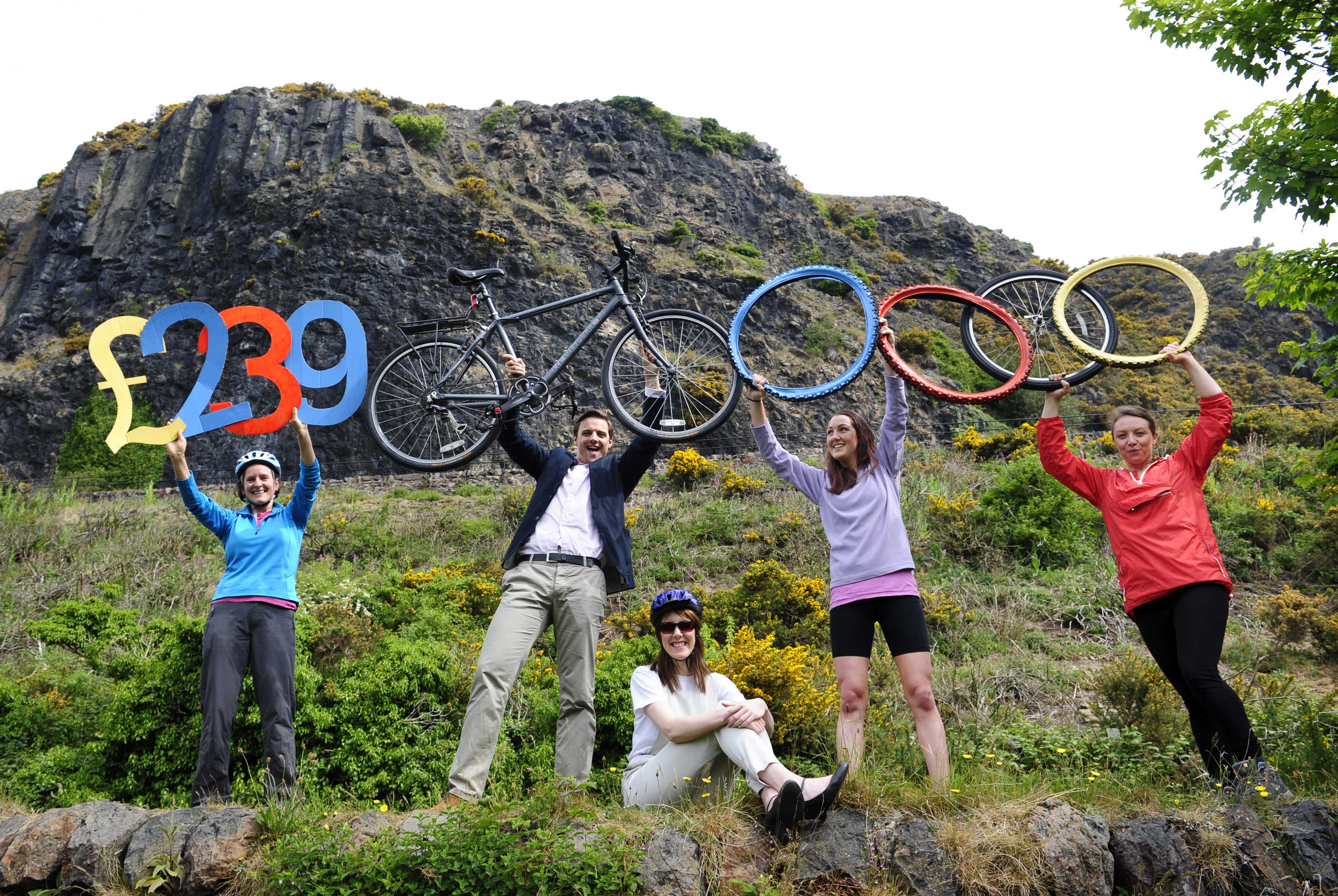 Cycle tourism photocall