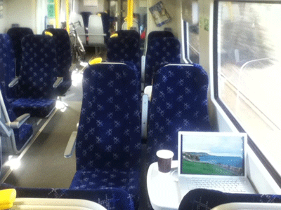rolling stock - Class 380 - interior view